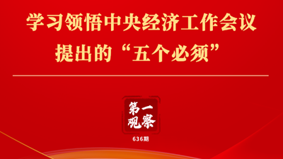 学习领悟中央经济工作会议提出的“五个必须”