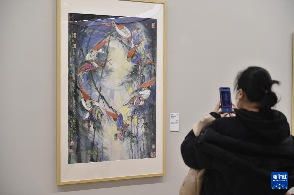 湘情·乡韵——傅真忻绘画艺术展在京开幕-新华网